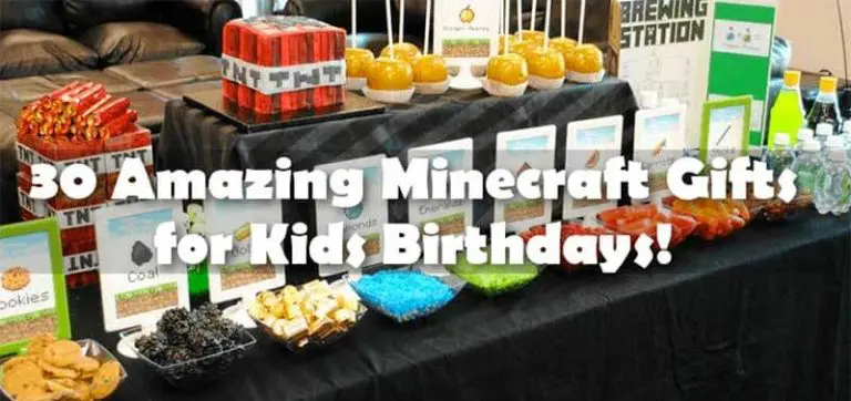 30 Amazing Minecraft Gifts for Kids Birthdays