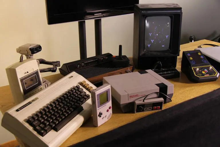 old school gaming consoles