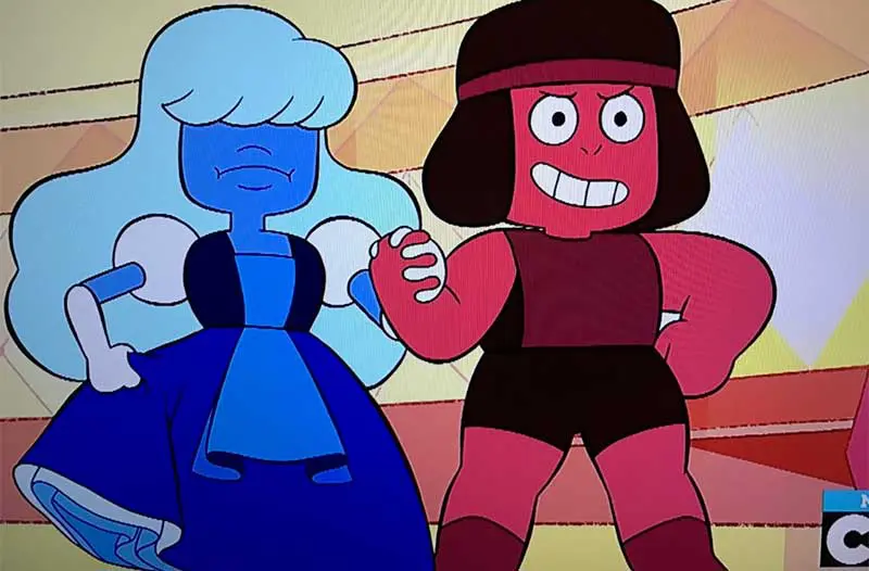 steven universe ruby & sapphire