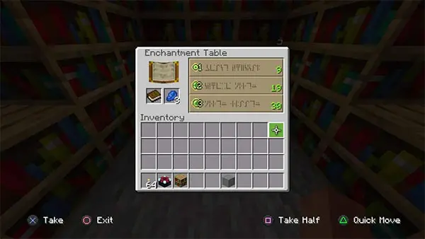 minecraft enchantment