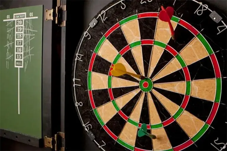 dartboard and score