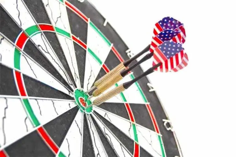 darts on board