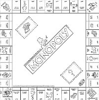 Monopoly Coloring Pages | Geeky Matters
