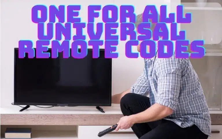 One For All Universal Remote Codes and Programming Guide (2023)
