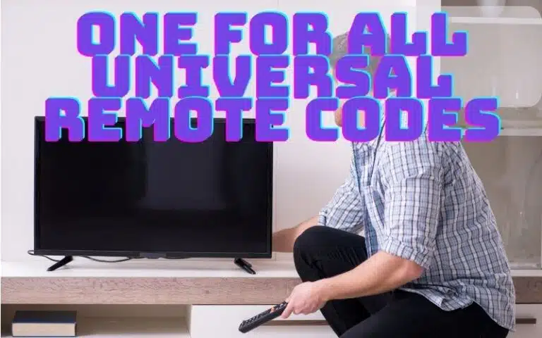 One For All Universal Remote Codes and Programming Guide (2024)