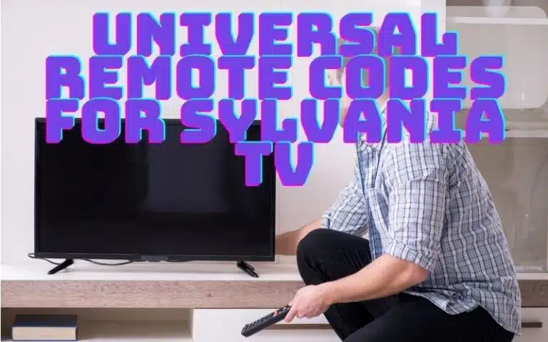 Universal Remote Codes for Sylvania TV and Programming Guide (2024)