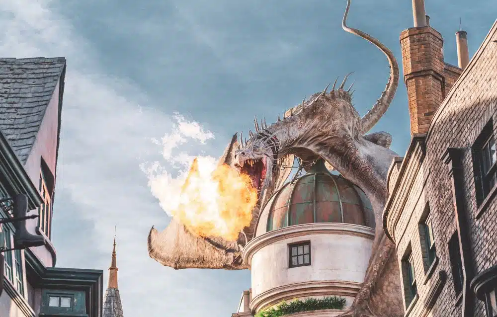 white dragon harry potter